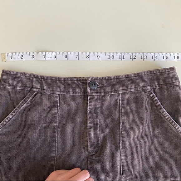 Vintage Dockers Brown Corduroy Midi Skirt 8 - Picture 8 of 9